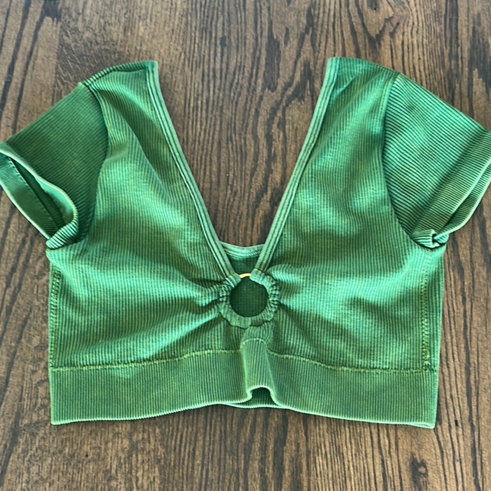 NEVER WORN Aerie Seamless Crop Top Bralette